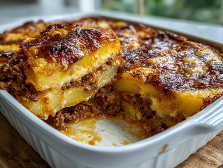 Hamburger Potato Casserole