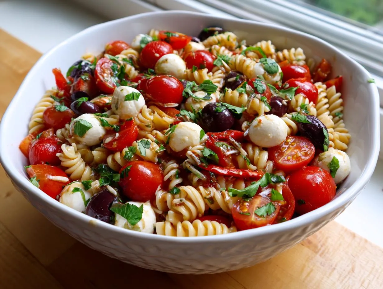#1 Italian Pasta Salad Recipe – Perfect for Picnics in 25 Minutes