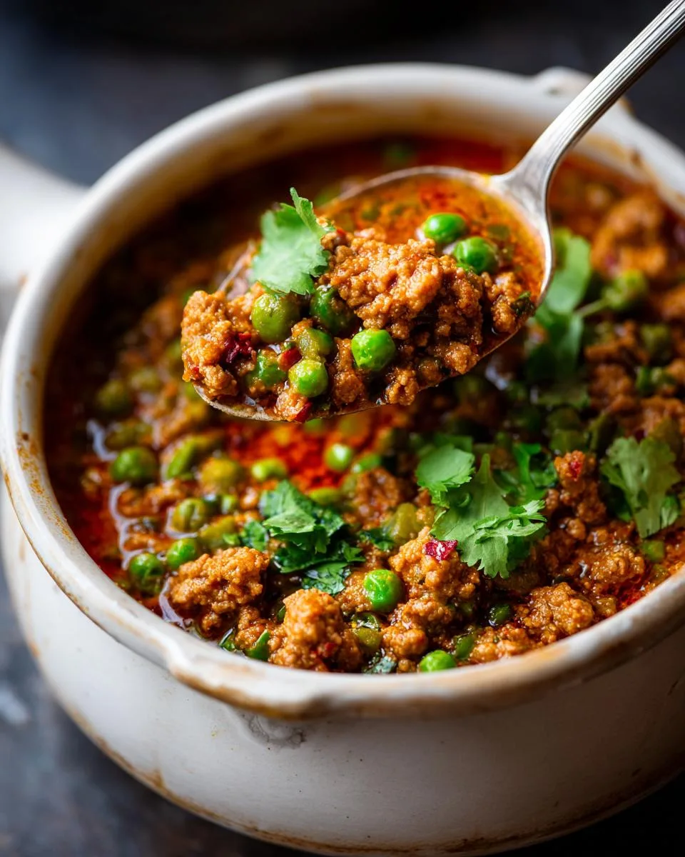Keema Matar Ground Beef Curry - detail 3