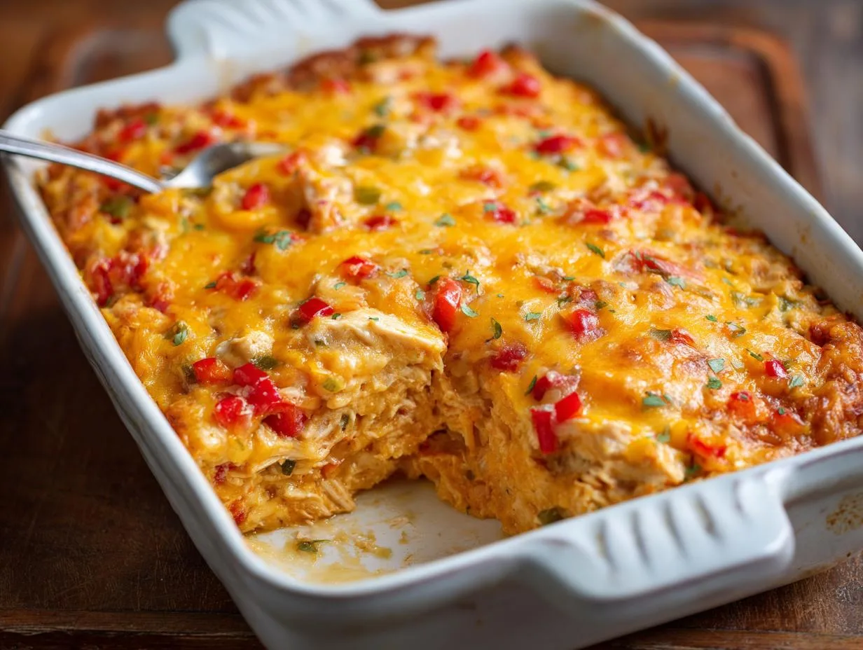 Incredible King Ranch Chicken Casserole – 8 Servings of Joy