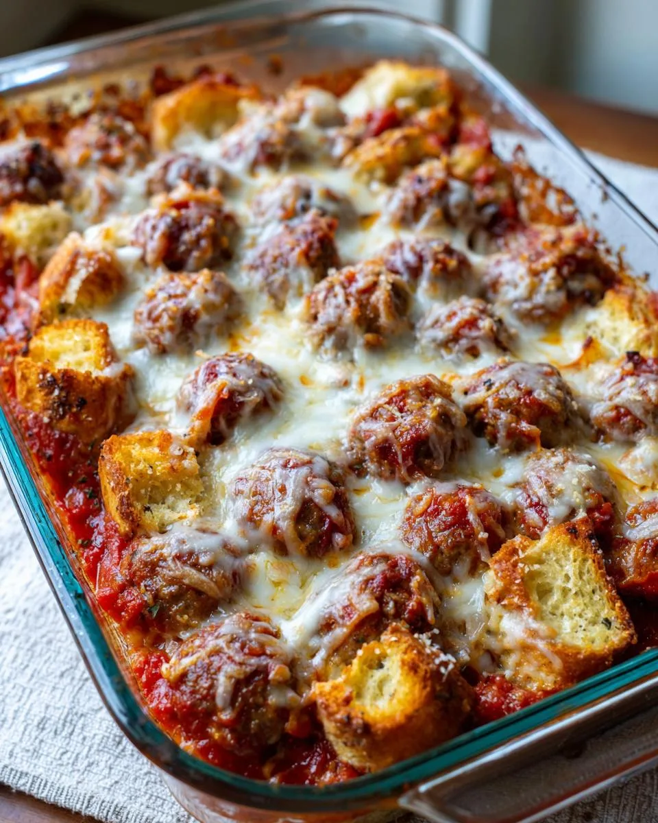 Meatball Sub Casserole - detail 4