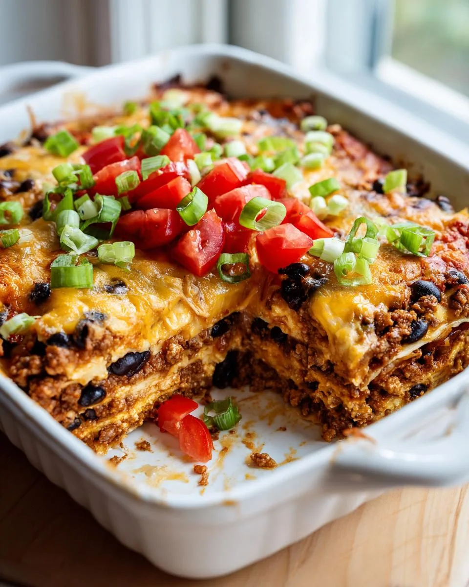 Mexican Lasagna Bake - detail 3