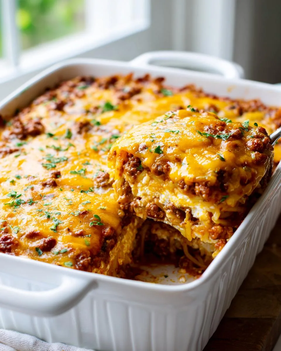 Million Dollar Spaghetti Bake - detail 4