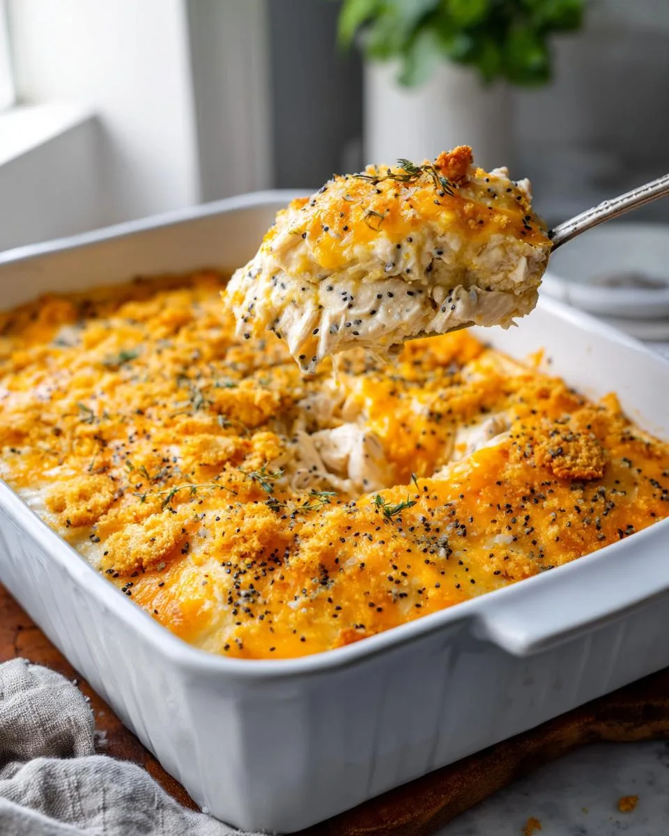 Poppy Seed Chicken Casserole - detail 3