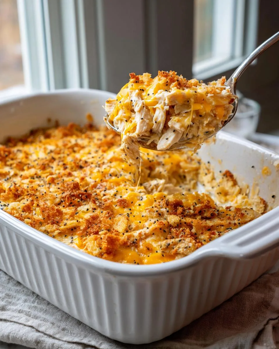 Poppy Seed Chicken Casserole - detail 4
