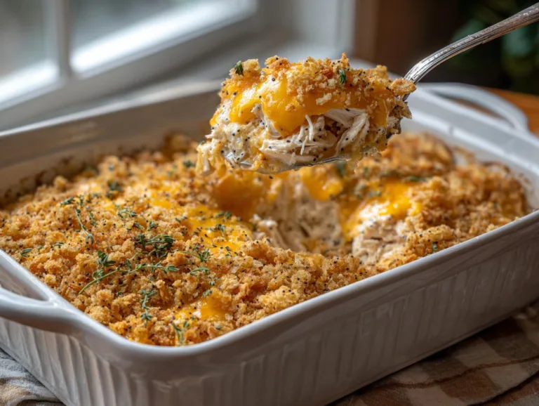 Poppy Seed Chicken Casserole