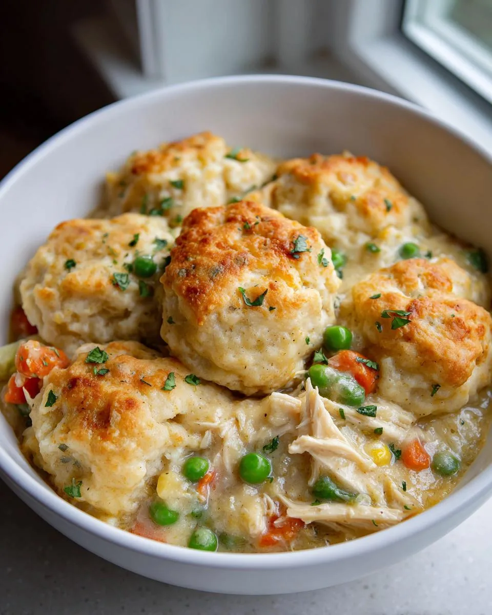 Slow Cooker Chicken Dumplings - detail 3