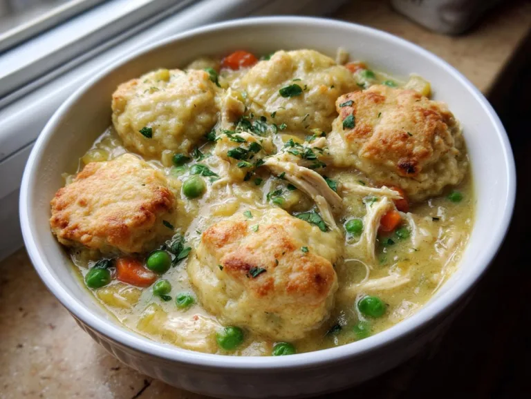 Slow Cooker Chicken Dumplings