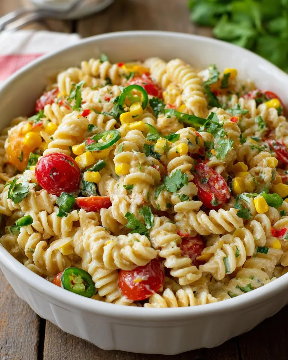 Southwest Corn Pasta Salad Recipe - detail 3
