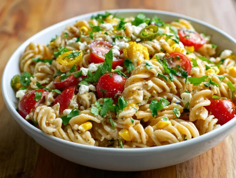 Southwest Corn Pasta Salad Recipe