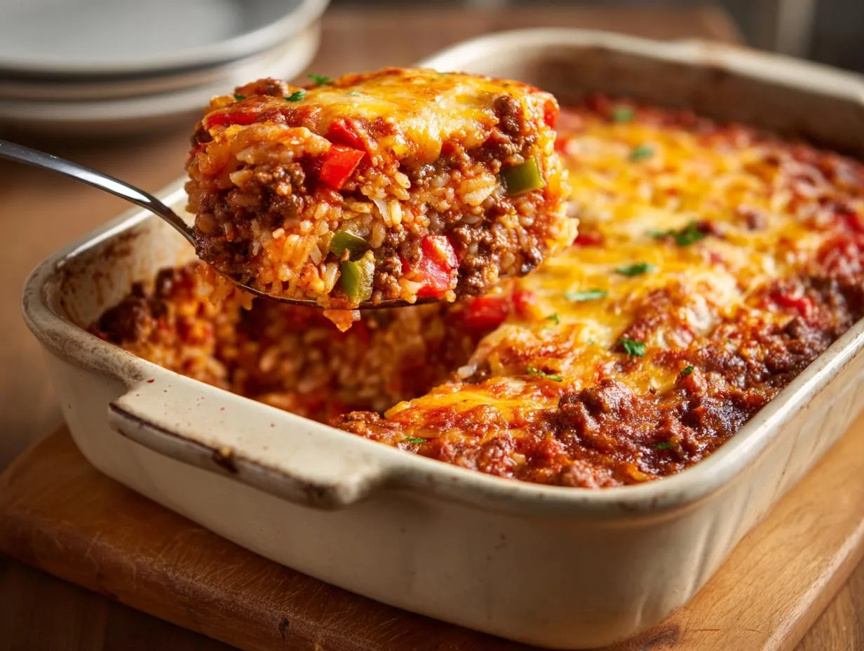 1 Mouthwatering Stuffed Pepper Casserole Recipe for Busy Nights