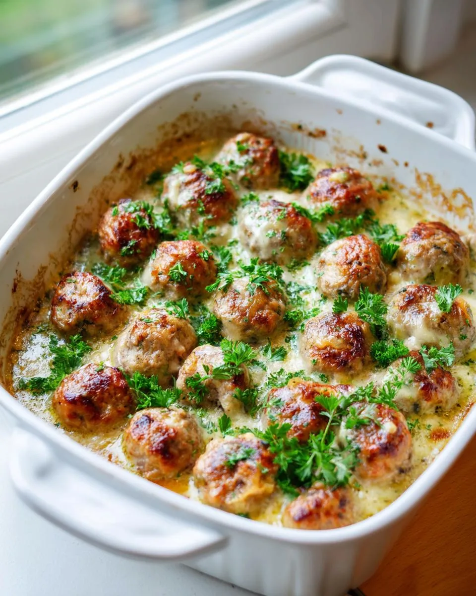 Swedish Meatball Casserole - detail 4