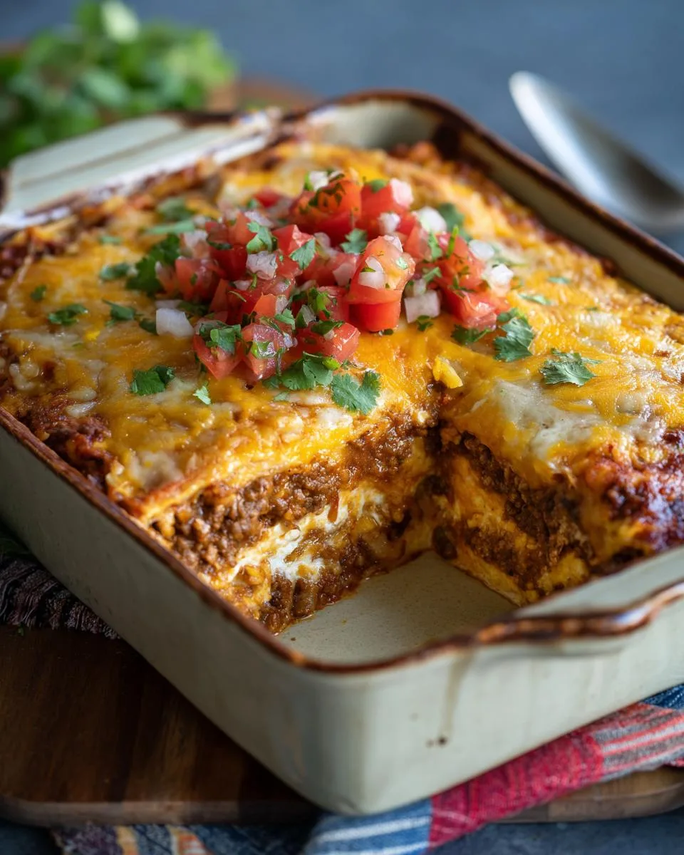 Taco Lasagna - detail 4