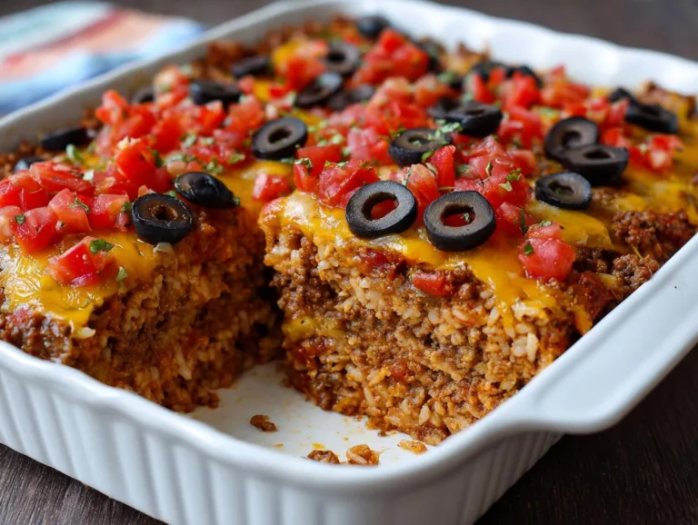 Taco Rice Casserole