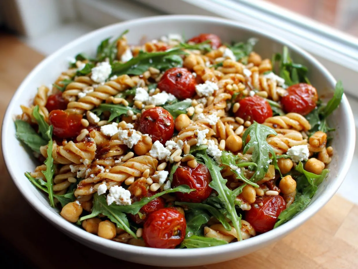 25-Minute Tomato Basil Balsamic Pasta Salad – Irresistible!