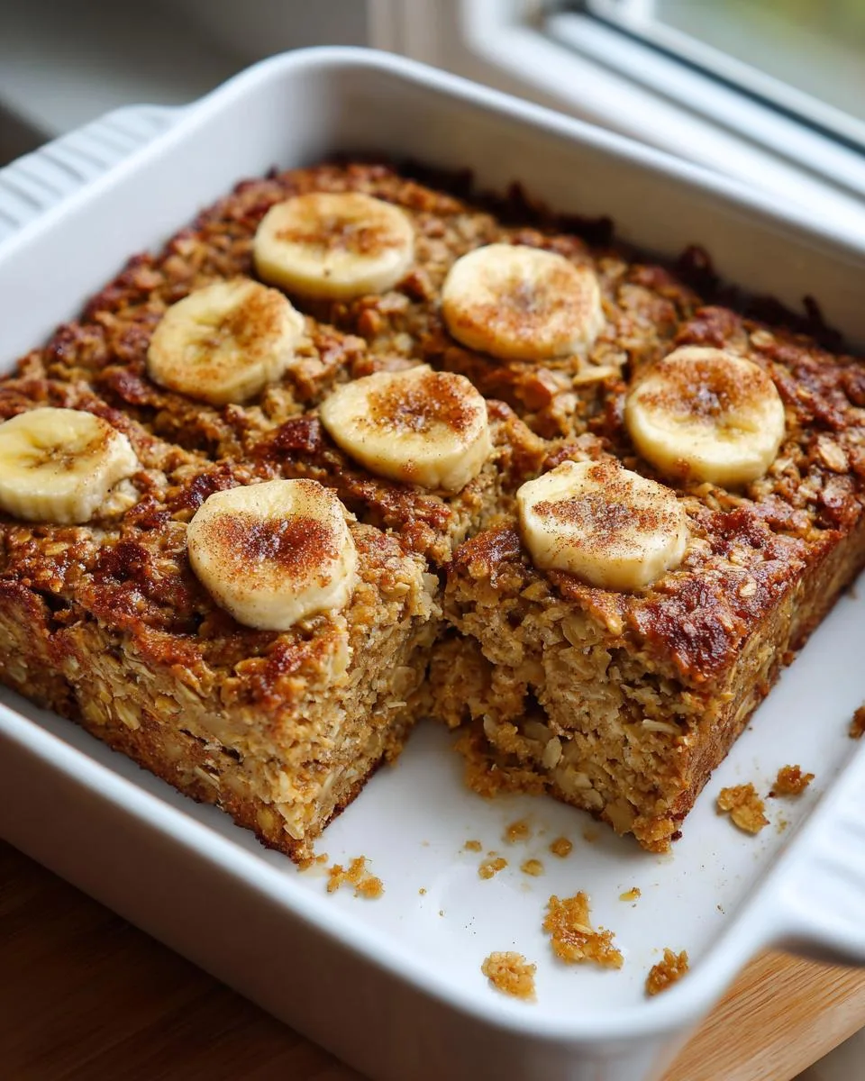 Almond Butter Oat Breakfast Squares - detail 4