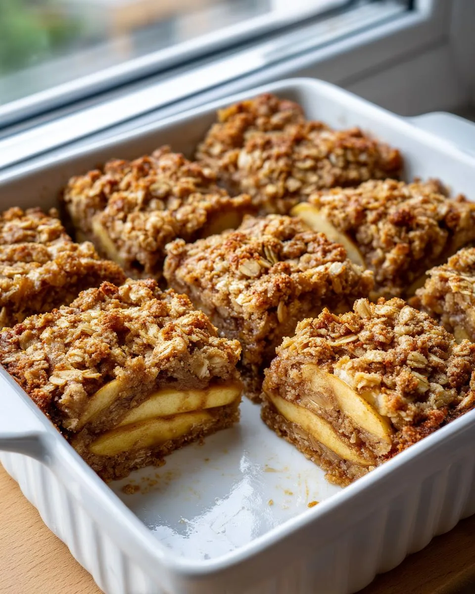 Apple Cinnamon Crumble Bars - detail 3