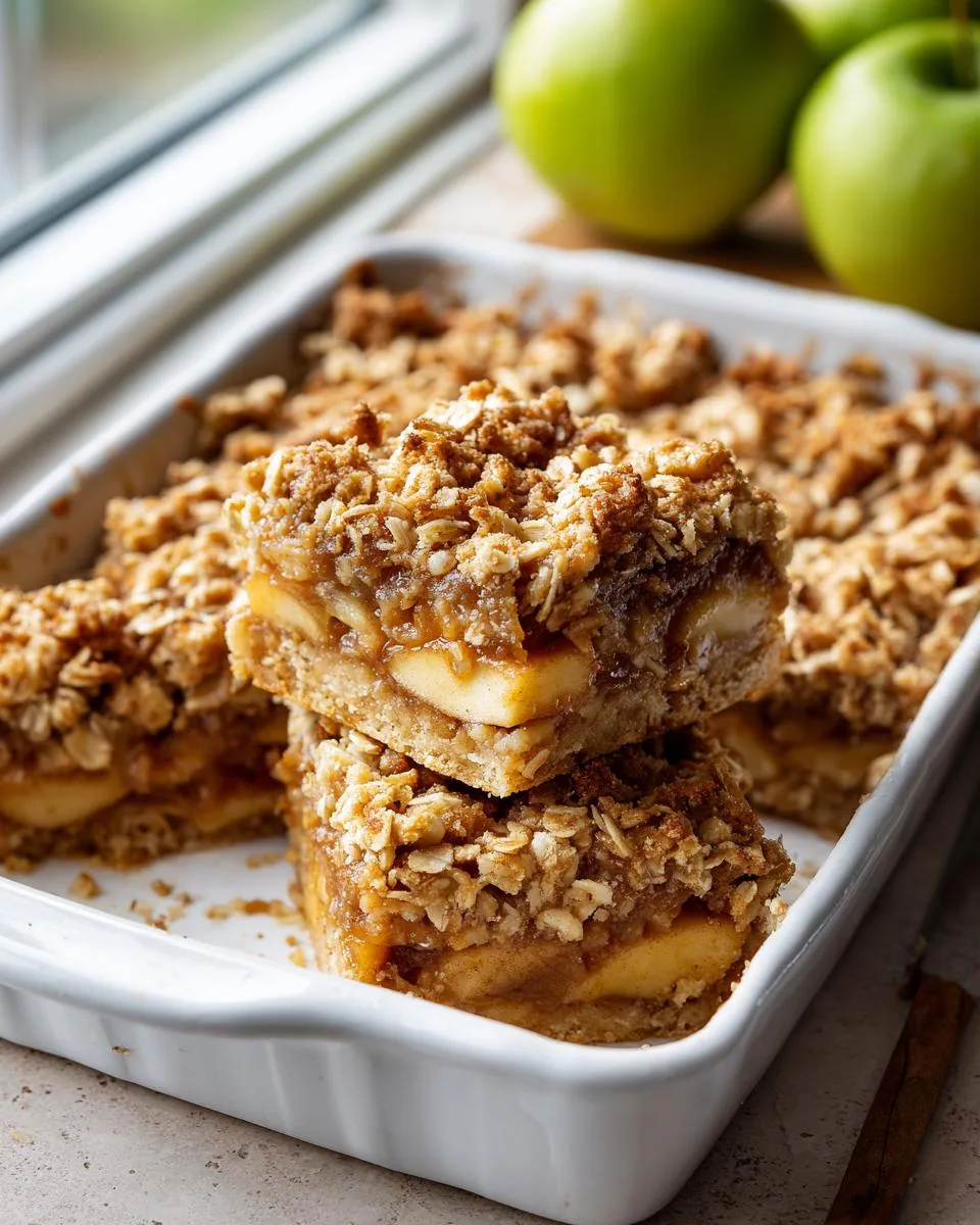 Apple Cinnamon Crumble Bars - detail 4