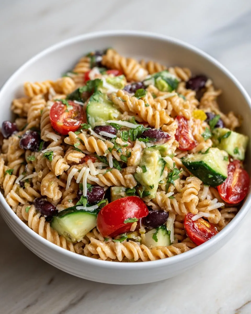 Avocado Lime Pasta Salad Bowl - detail 1