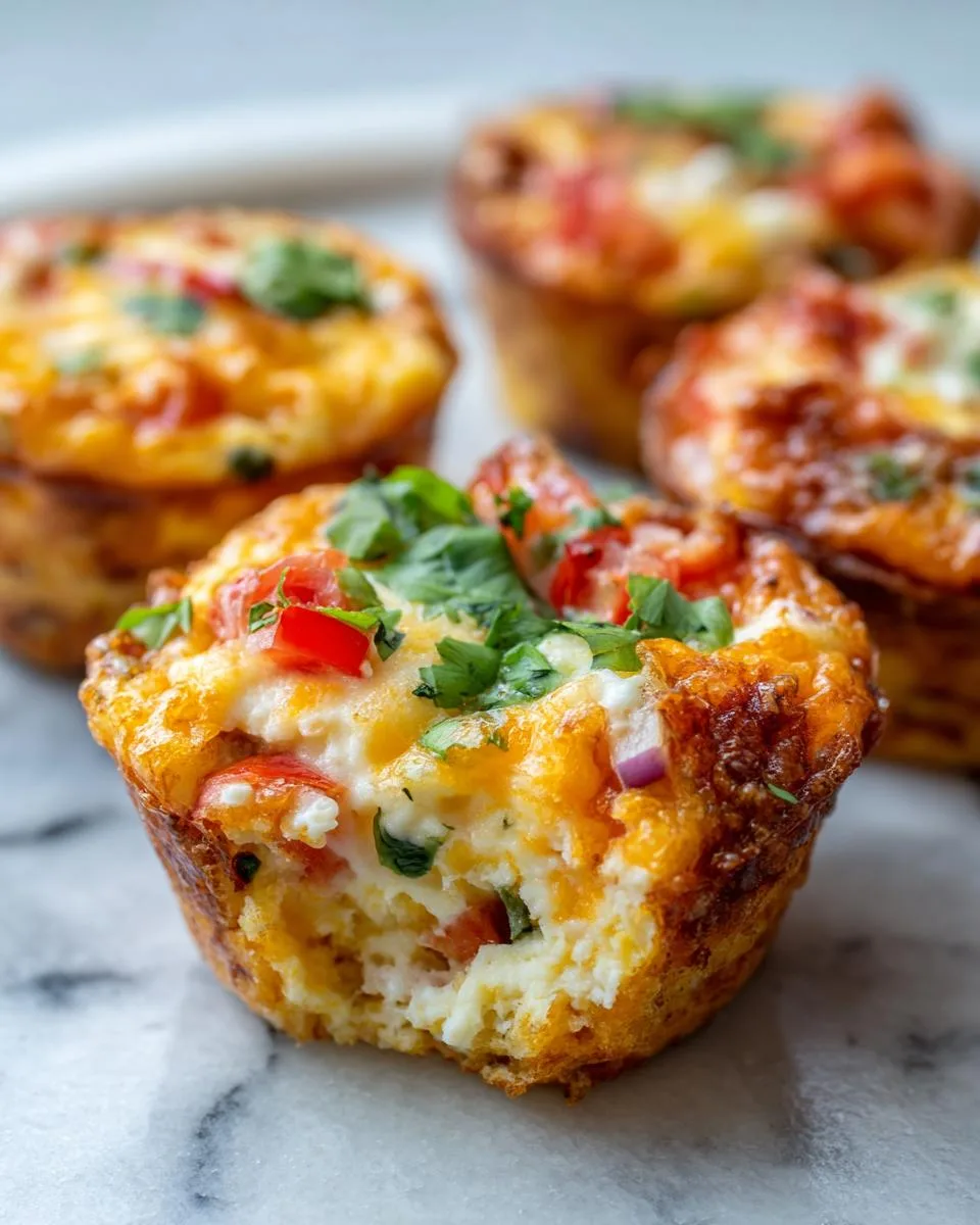 Baked Cottage Cheese Egg Bites - detail 2
