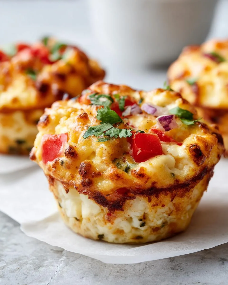 Baked Cottage Cheese Egg Bites - detail 3