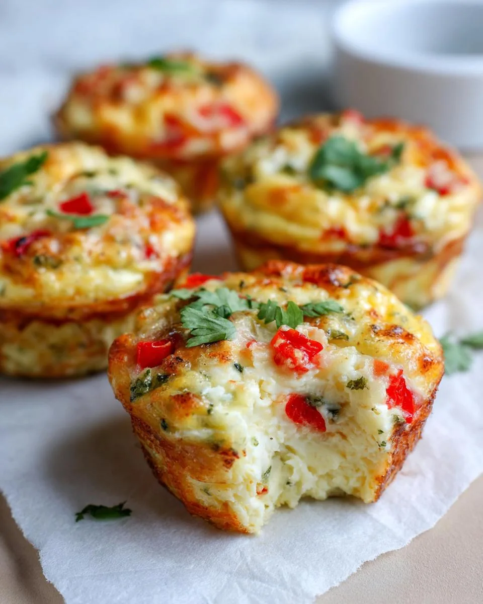 Baked Cottage Cheese Egg Bites - detail 4