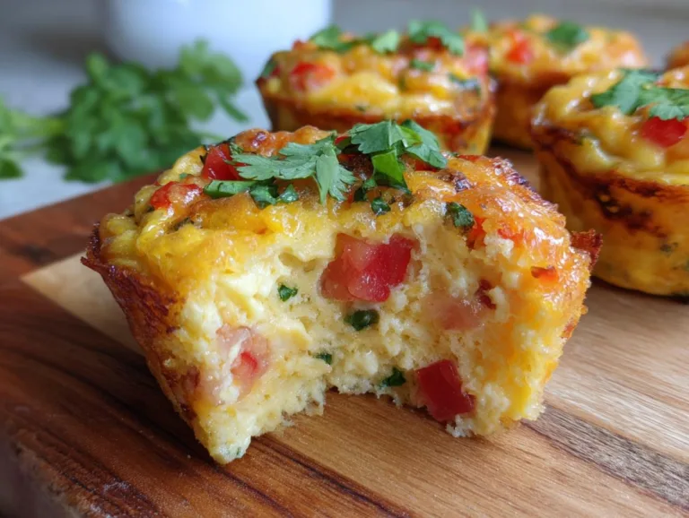 Baked Cottage Cheese Egg Bites