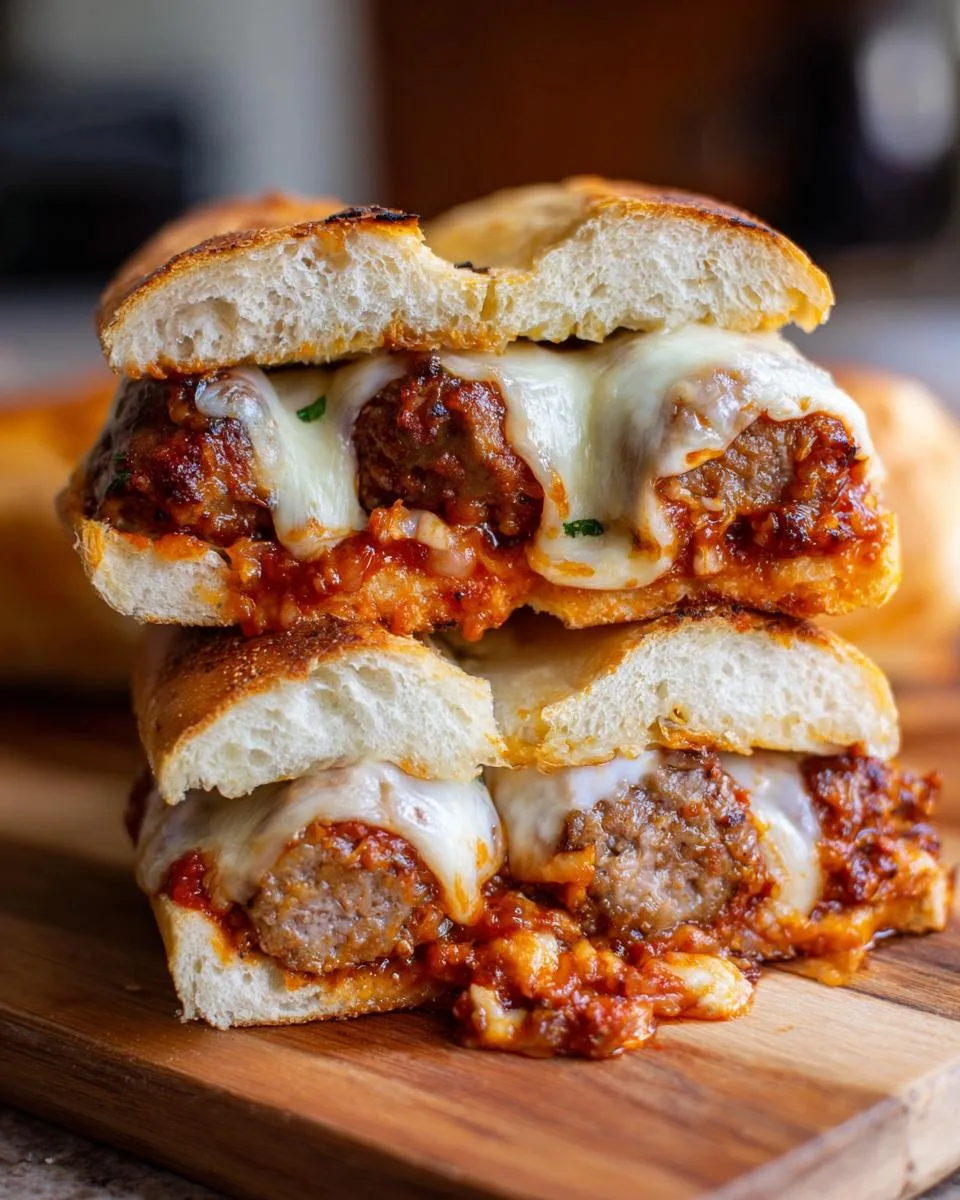 Beef Meatball Sandwiches - detail 4