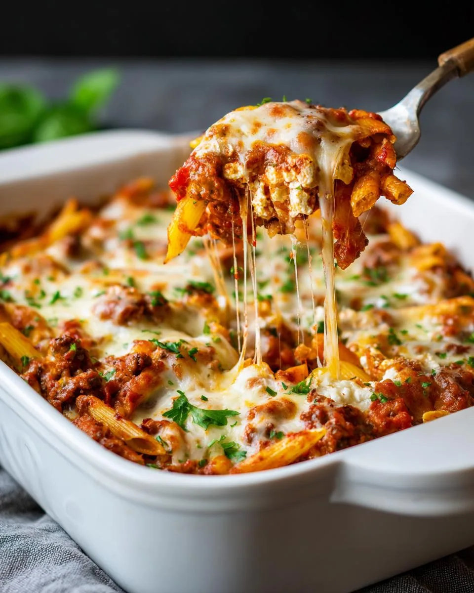Beef Penne Pasta Bake - detail 1