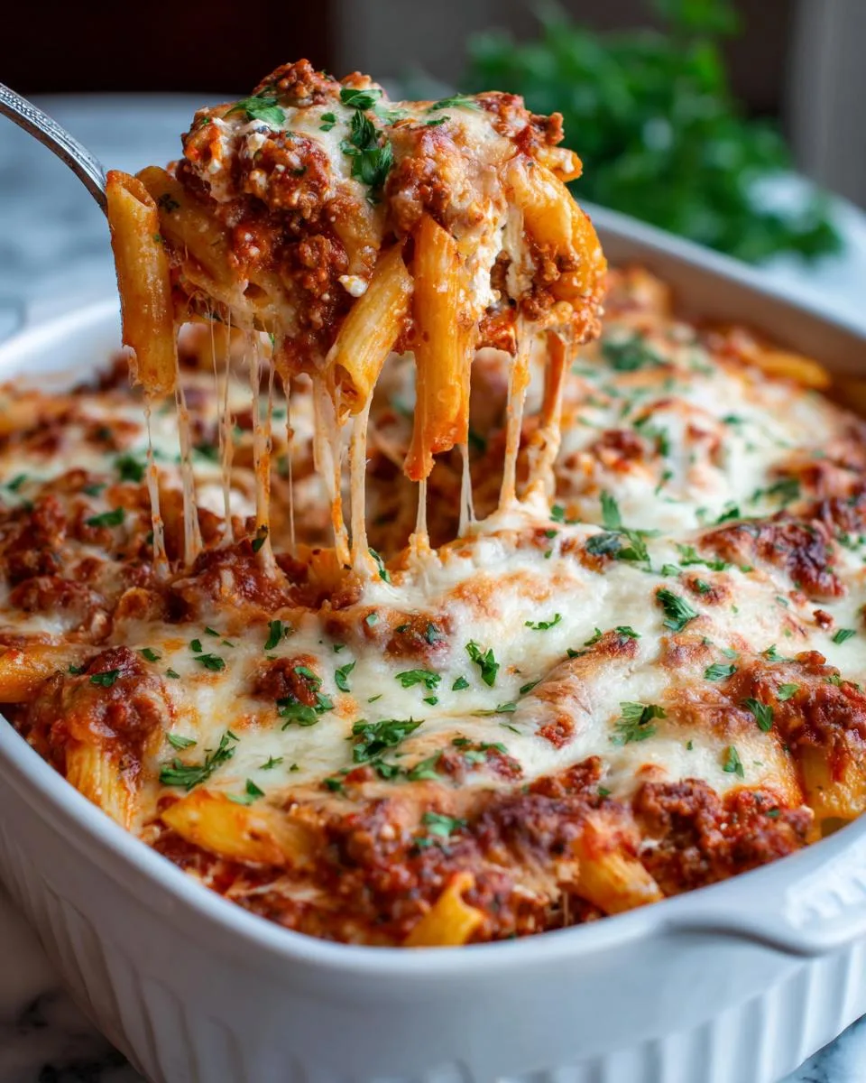 Beef Penne Pasta Bake - detail 3