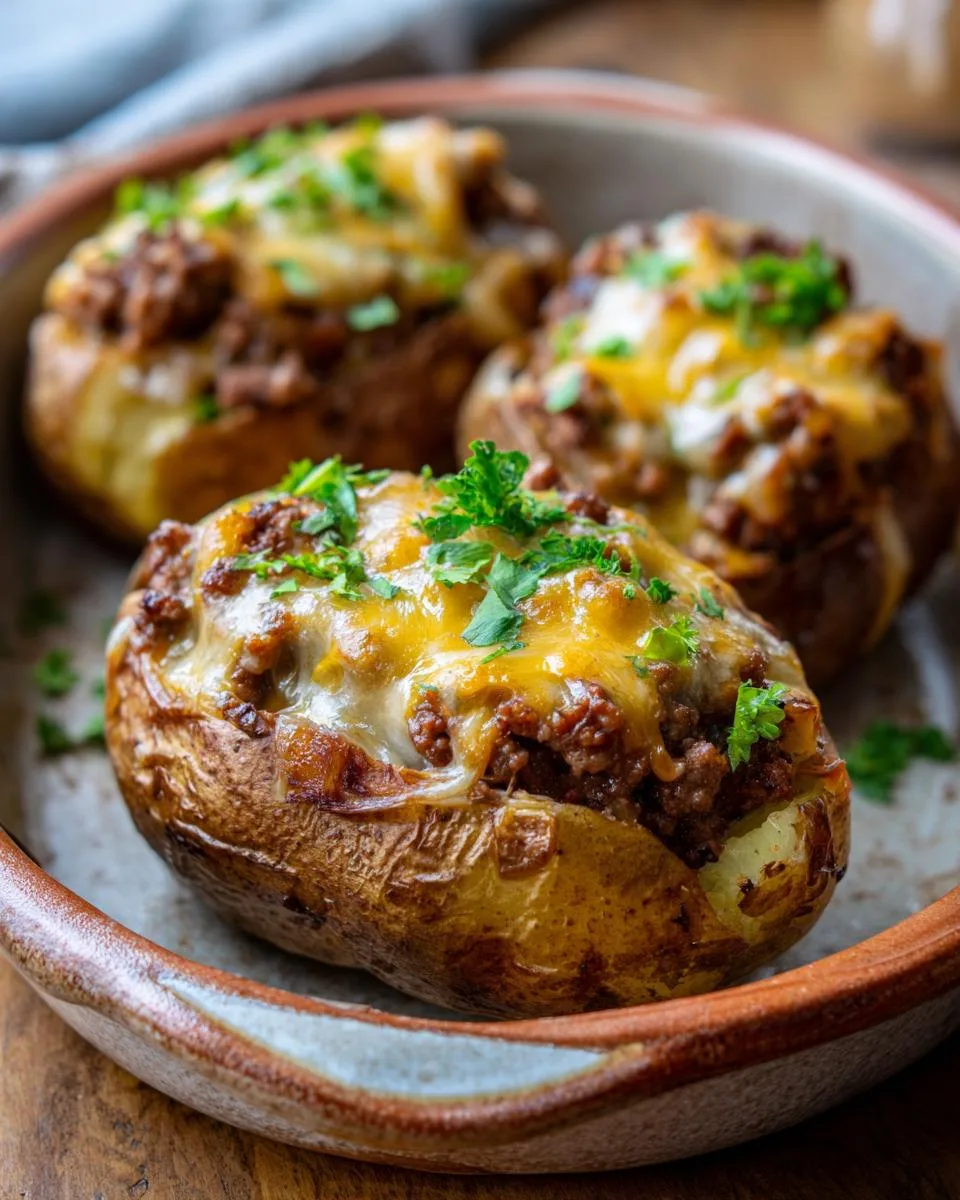 Beef Stuffed Baked Potatoes - detail 1