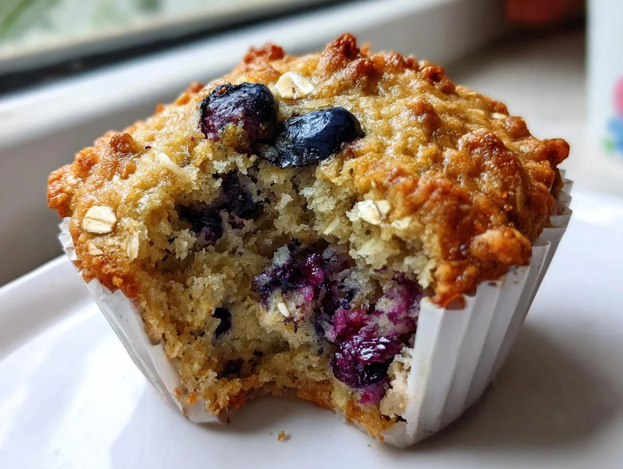 Irresistible Blueberry Cottage Cheese Muffins in 18 Minutes