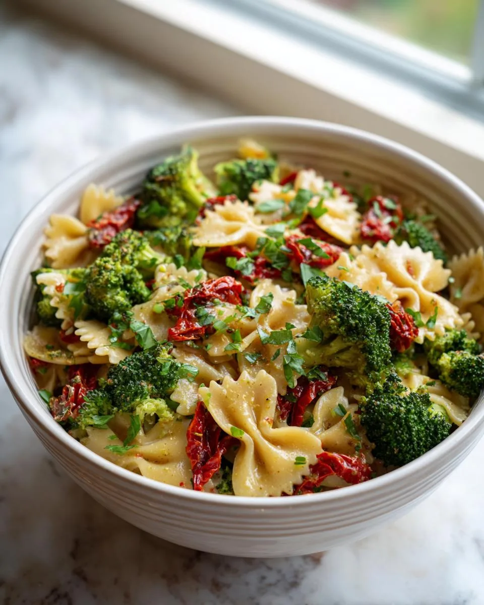 Broccoli Sun Dried Tomato Pasta - detail 1