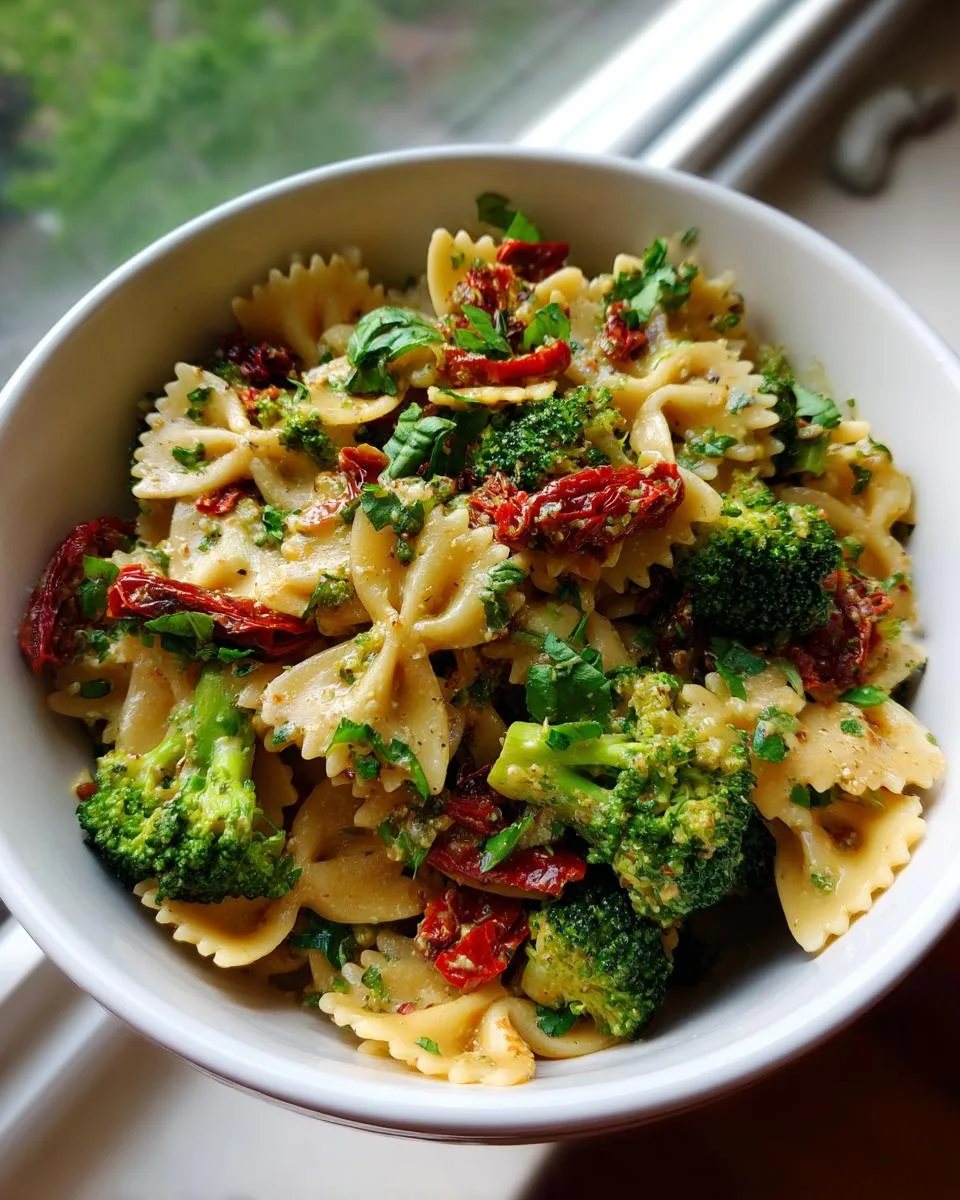 Broccoli Sun Dried Tomato Pasta - detail 2