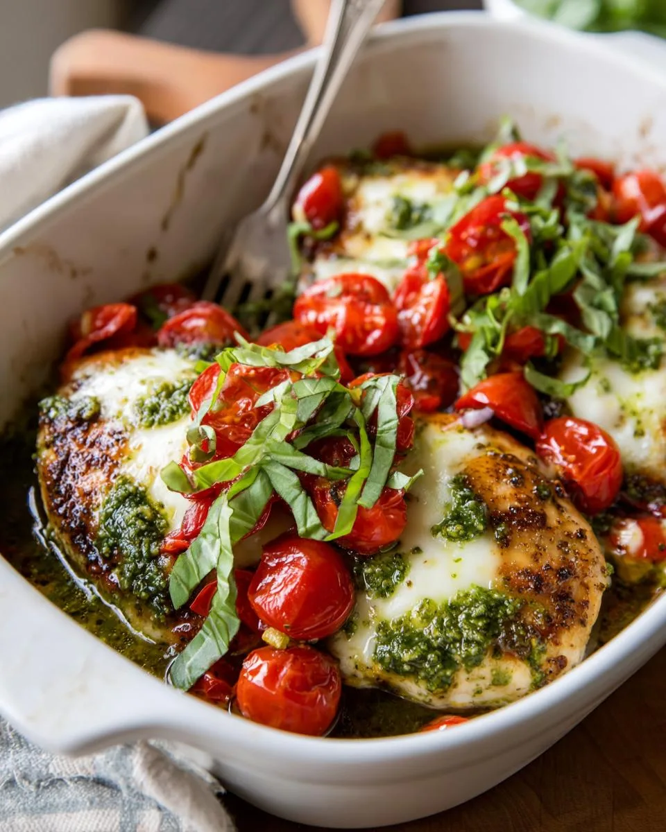 Caprese Chicken Bake - detail 1