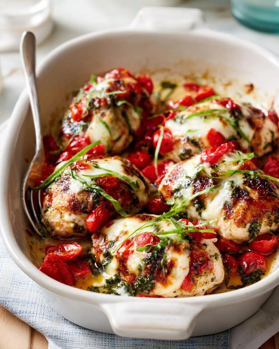 Caprese Chicken Bake - detail 2