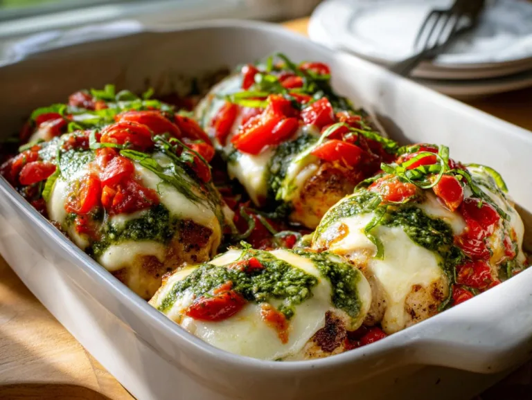 Caprese Chicken Bake