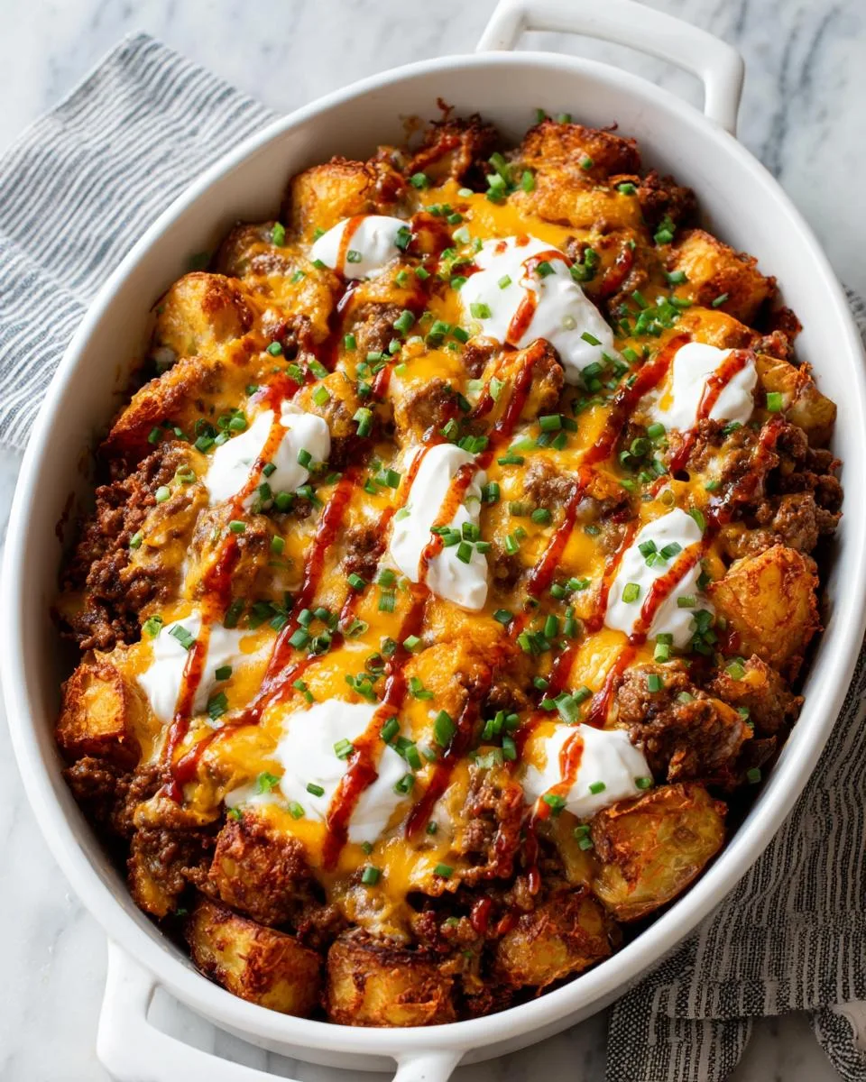 Cheesy Beef Potato Bake - detail 1
