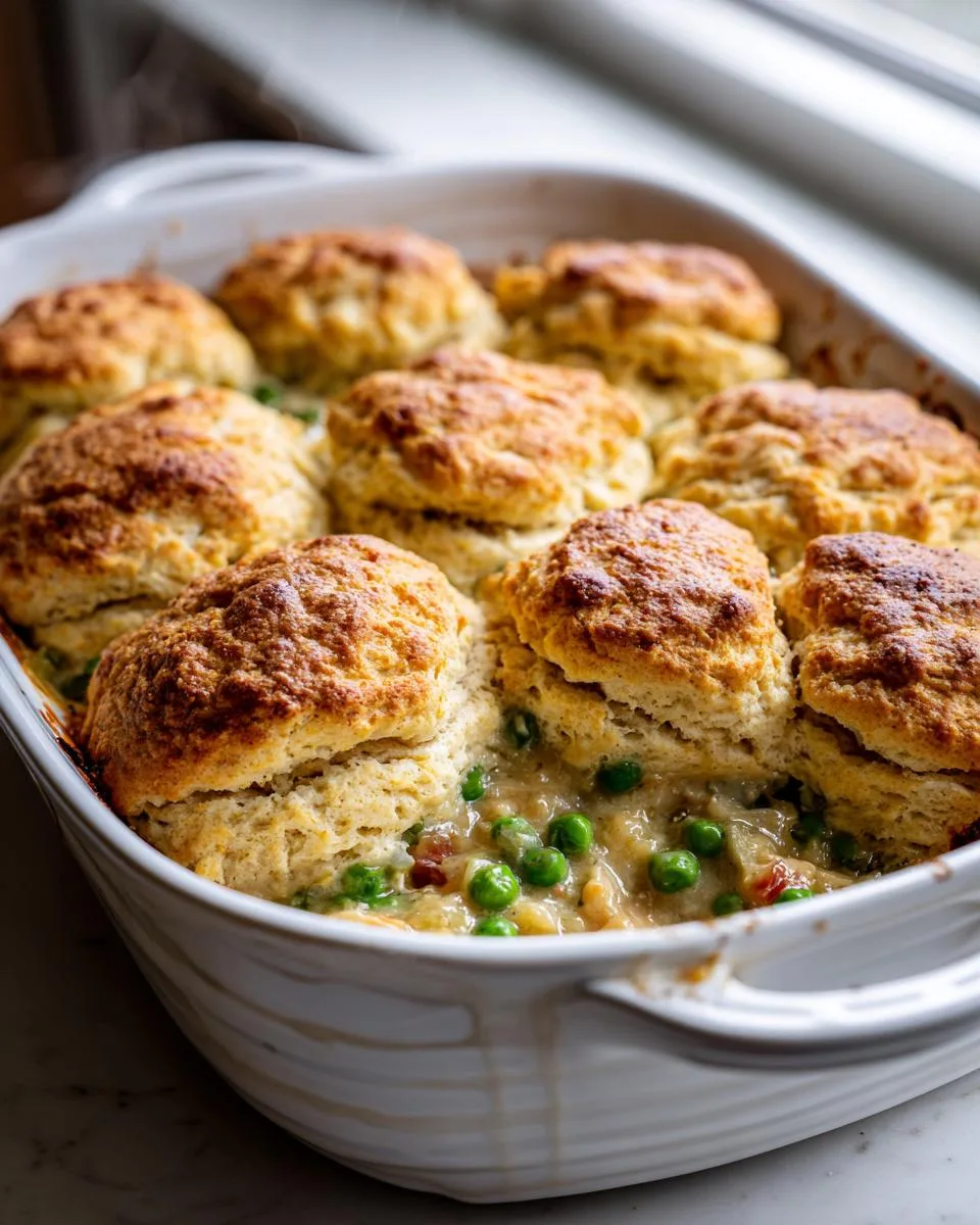 Chicken Biscuit Casserole - detail 2