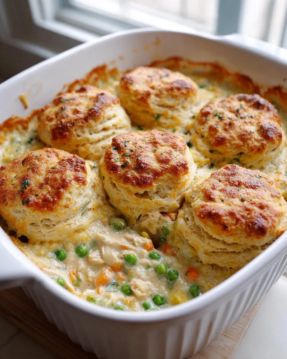 Chicken Biscuit Casserole - detail 3