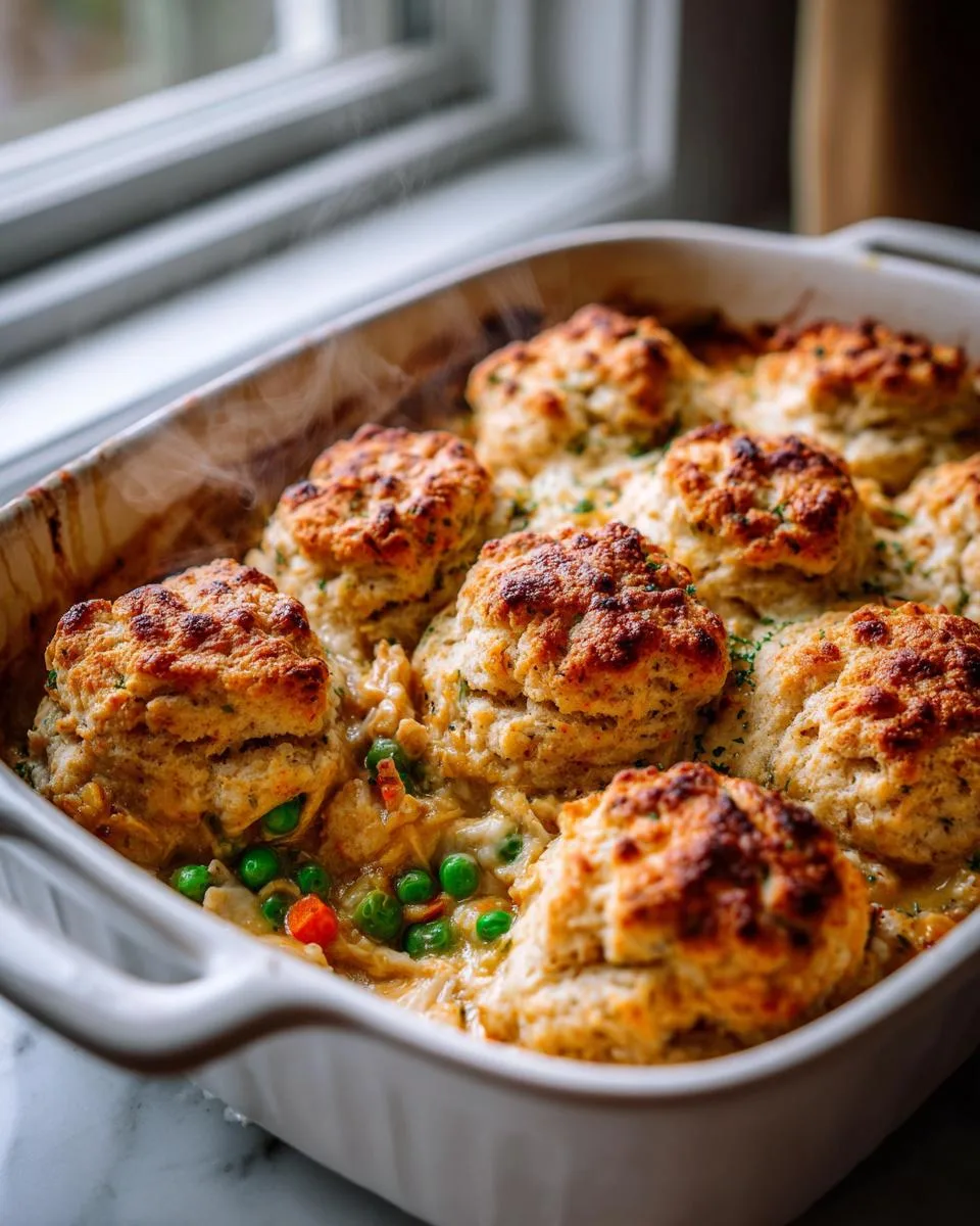 Chicken Biscuit Casserole - detail 4