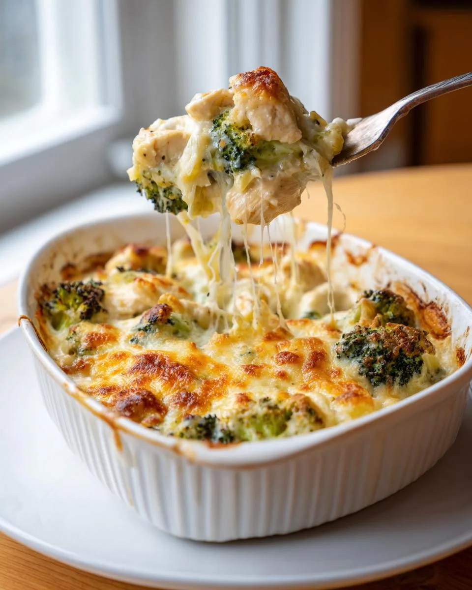 Chicken Broccoli Alfredo Bake - detail 3