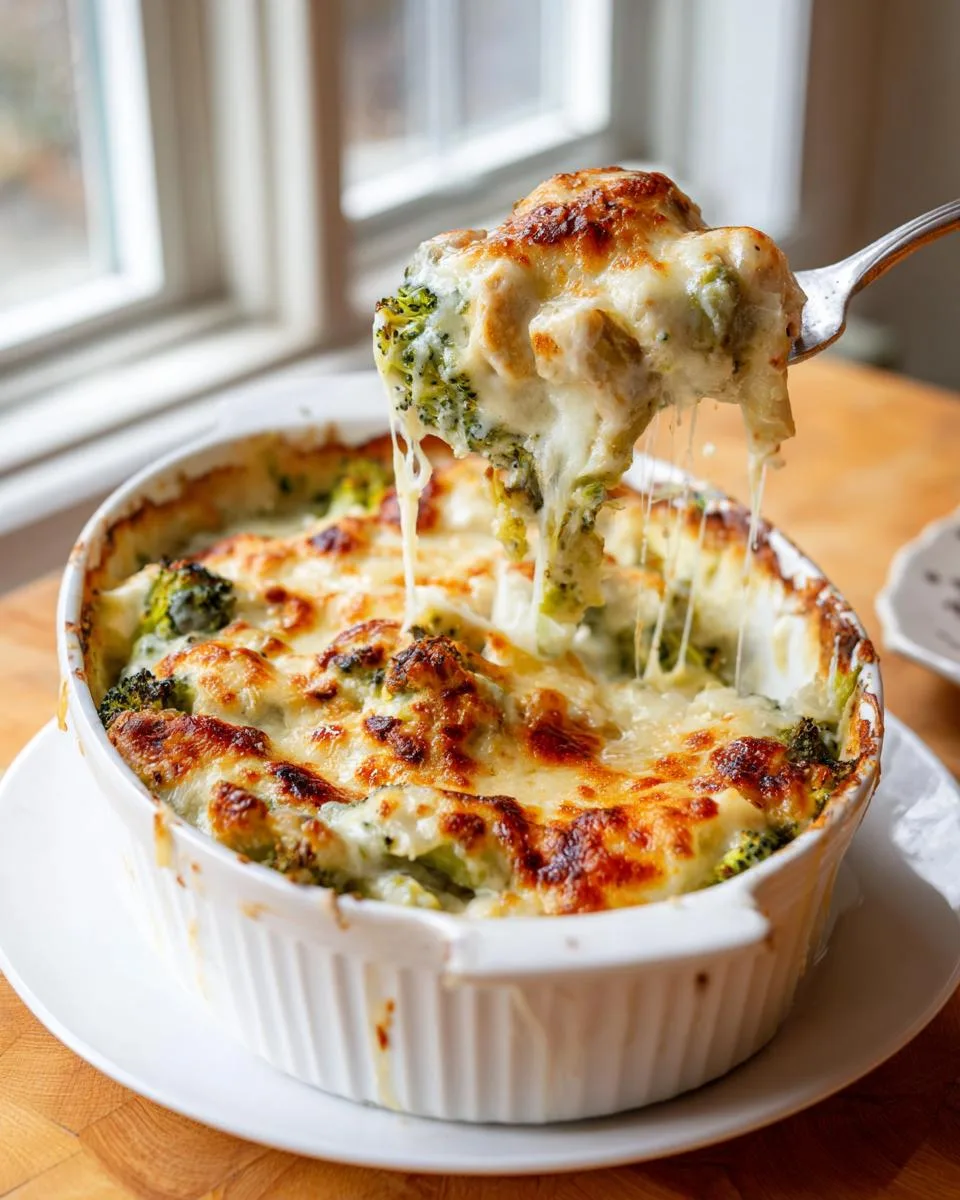 Chicken Broccoli Alfredo Bake - detail 4