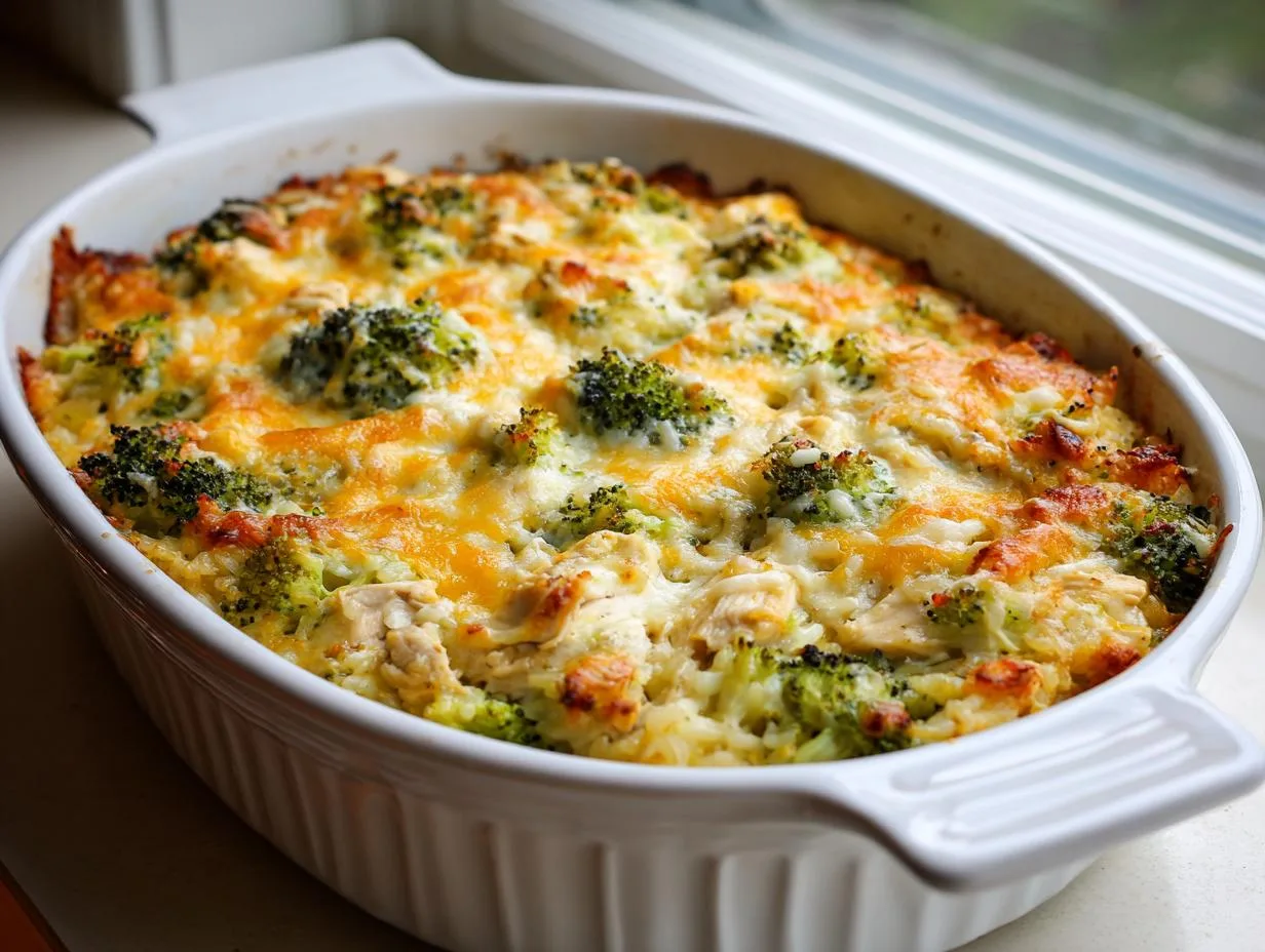 30-Minute Chicken Broccoli Rice Bake Recipe That Feels Like Home