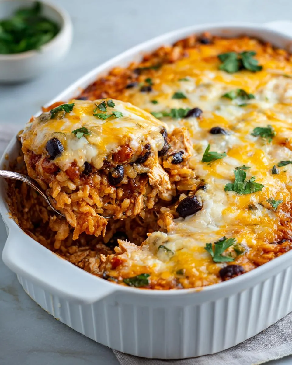 Chicken Burrito Casserole - detail 1