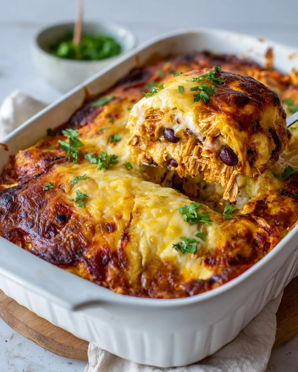 Chicken Burrito Casserole - detail 2
