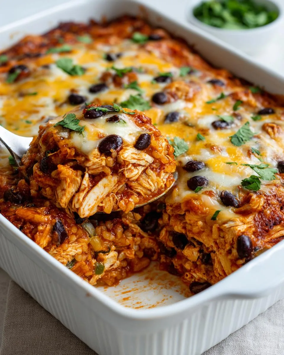 Chicken Burrito Casserole - detail 3