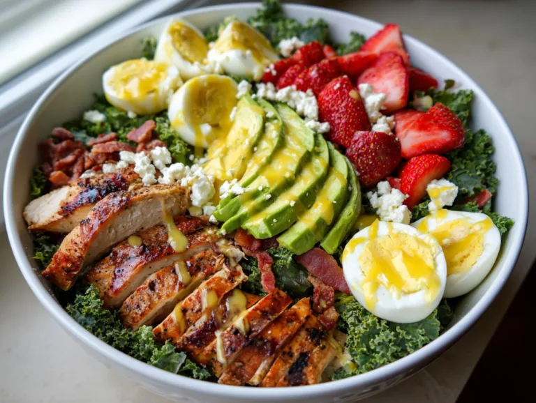 Chicken Cobb Protein Salad Bowl