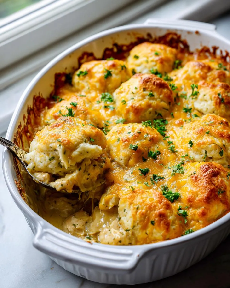 Chicken Cobbler Casserole - detail 1