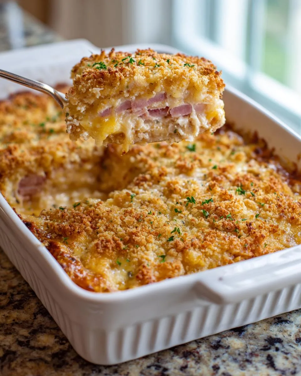 Chicken Cordon Bleu Casserole - detail 3